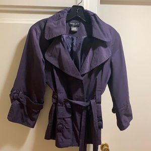 Purple lightweight short jacket